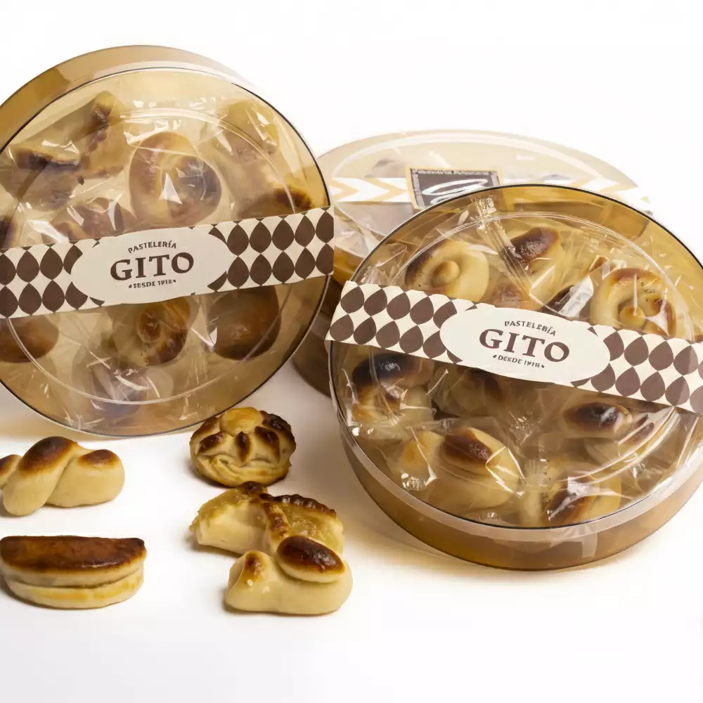 Bombonera Figuras de Mazapán Variadas